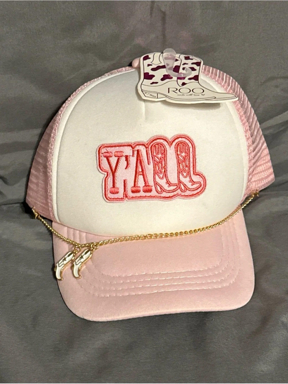 Pink and White 